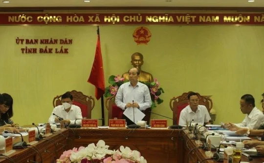 Đắk Lắk: UBND tỉnh thông qua nội dung trình Kỳ họp thứ Tư, HĐND tỉnh khóa X