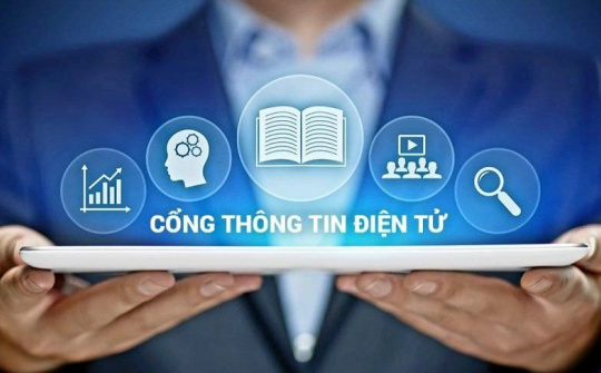 Cổng TTĐT là kênh cung cấp thông tin thống nhất, tập trung của cơ quan nhà nước trên môi trường mạng