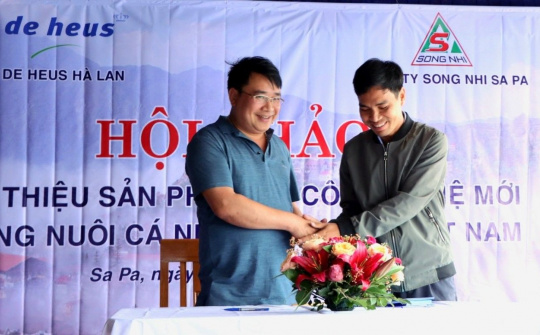 Giới thiệu sản phẩm và Công nghệ mới trong chăn nuôi cá nước lạnh tại Việt Nam