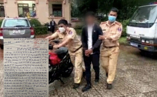 Người dân gửi thư tay cảm ơn Công an Đắk Nông