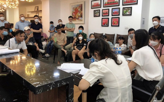 Chủ đầu tư dự án Athena Complex Pháp Vân tổ chức đối thoại với cư dân