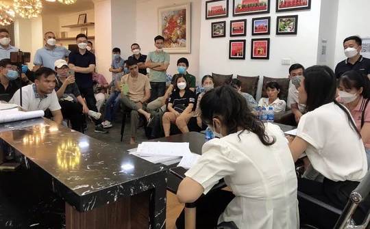 Chủ đầu tư dự án Athena Complex Pháp Vân tổ chức đối thoại với cư dân