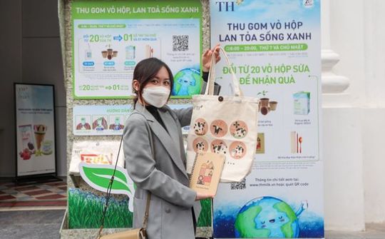 TH true MILK: Hành động thiết thực giúp cắt giảm đến 260 tấn rác thải nhựa mỗi năm