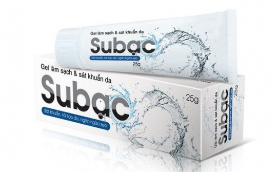 Gel Subạc - Giải pháp an toàn cải thiện bệnh thủy đậu