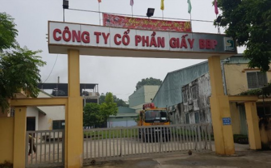 Ngân hàng muốn bán khoản nợ xấu gần 400 tỷ đồng của một DN ngành giấy