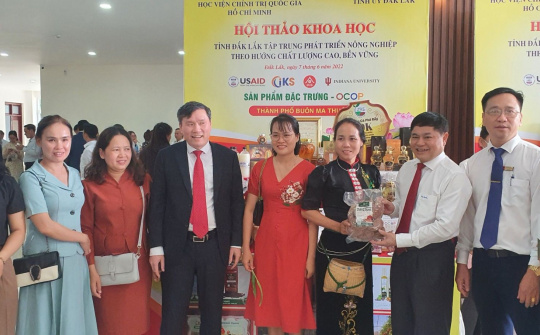Đắk Lắk tập trung phát triển nông nghiệp chất lượng cao, bền vững