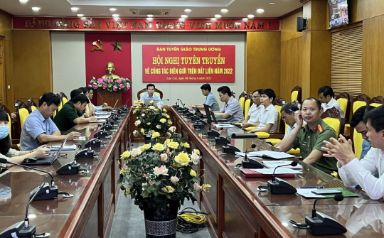 Đẩy mạnh tuyên truyền về công tác biên giới trên đất liền