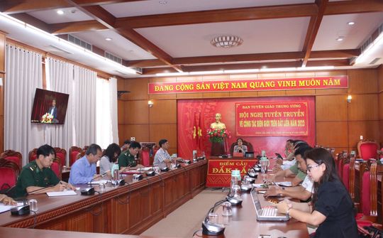 Hội nghị tuyên truyền về công tác biên giới trên đất liền năm 2022