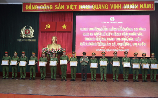 Công an Đắk Nông sơ kết công tác 6 tháng đầu năm