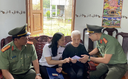 Đắk Nông: Kiểm toán Nhà nước chuyên ngành 1b và Công an tỉnh tri ân, sẻ chia yêu thương