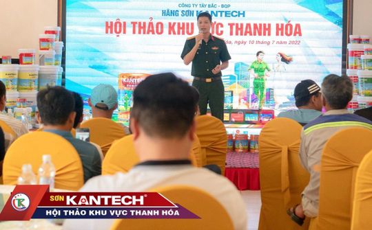Sơn Kantech: Tổ chức Hội thảo khu vực Thanh Hóa