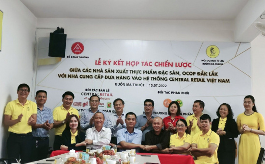 Hội doanh nhân Buôn Ma Thuột và Tập đoàn Central Reatail hợp tác chiến lược