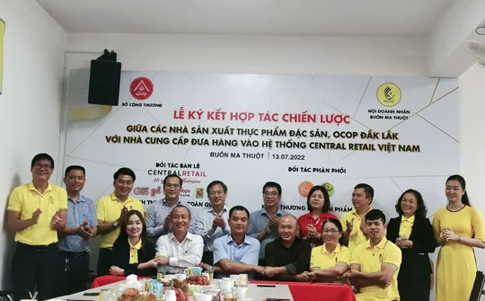 Hội doanh nhân Buôn Ma Thuột và Tập đoàn Central Reatail hợp tác chiến lược