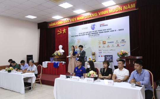 Lễ ra mắt và bốc thăm chia bảng Giải Bóng đá Kinh tế Môi trường toàn quốc lần II-2022