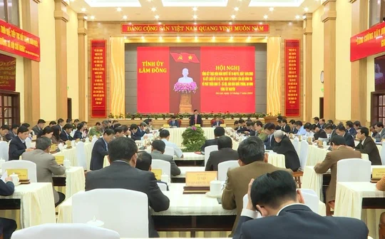Lâm Đồng: Tổng kết nghị quyết và kết luận về phát triển vùng Tây Nguyên trên địa bàn