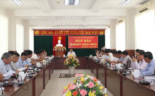 Ninh Thuận: Tập trung thực hiện 3 giải pháp trọng tâm 6 tháng cuối năm