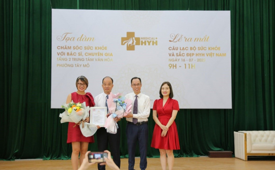 Bệnh viện Hữu nghị Quốc tế Hà Nội ra mắt câu lạc bộ Sức khoẻ và Sắc đẹp