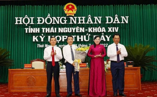 Thái Nguyên bầu bổ sung Phó Chủ tịch UBND tỉnh nhiệm kỳ 2021-2026