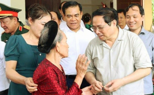 Chăm lo đời sống thương binh, bệnh binh, gia đình liệt sĩ, người có công theo tư tưởng Hồ Chí Minh