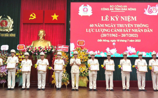 Đắk Nông kỷ niệm 60 năm Ngày truyền thống lực lượng Cảnh sát nhân dân