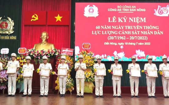 Đắk Nông kỷ niệm 60 năm Ngày truyền thống lực lượng Cảnh sát nhân dân