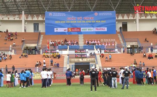 Khai mạc Giải vô địch Điền kinh các nhóm trẻ quốc gia năm 2022