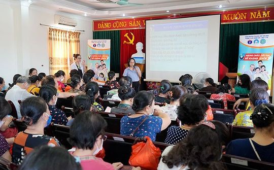 Tập huấn chăm sóc sức khoẻ người cao tuổi và truyền thông Đề án 818