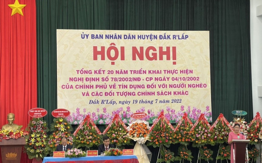 NHCSXH huyện Đắk R’Lấp: 20 năm đồng hành cùng người nghèo và đối tượng chính sách