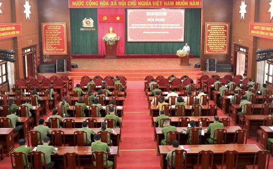 Công an Đắk Nông tập huấn nghiệp vụ công tác xây dựng Đảng