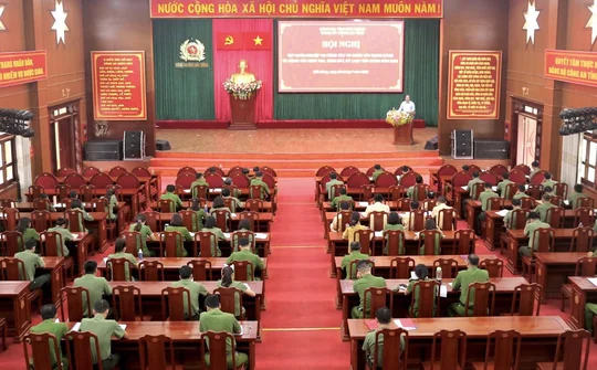 Công an Đắk Nông tập huấn nghiệp vụ công tác xây dựng Đảng
