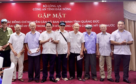 Công an Đắk Nông và hoạt động đền ơn đáp nghĩa nhân kỷ niệm 75 năm Ngày Thương binh liệt sĩ