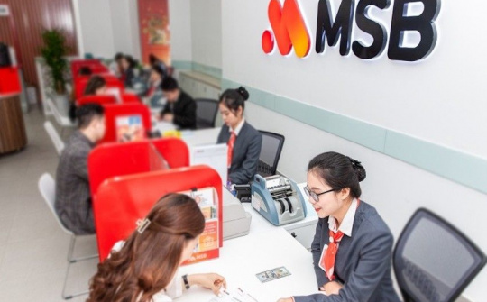 MSB lãi trước thuế hơn 3.300 tỷ đồng sau 6 tháng, tăng 7% so cùng kỳ
