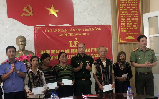 Đắk Nông: Chung tay nghĩa tình trên địa bàn biên giới