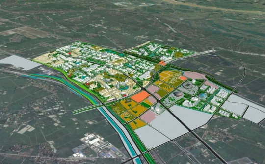 Khu đại học Nam Cao - Hà Nam: Tổ hợp giáo dục, đào tạo nhân lực chất lượng cao