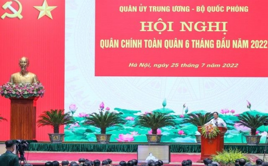 Hội nghị Quân chính toàn quân 6 tháng đầu năm