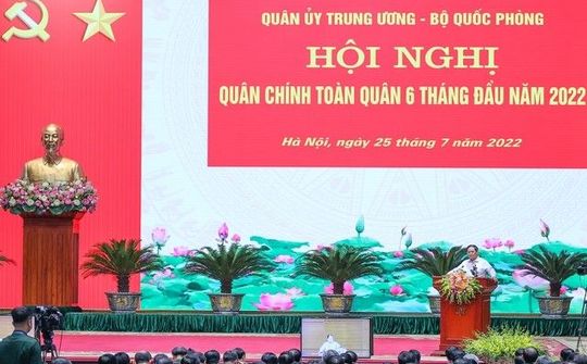 Hội nghị Quân chính toàn quân 6 tháng đầu năm