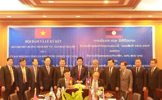 Lâm Đồng - Champasak tăng cường hợp tác phát triển giai đoạn 2022 - 2025