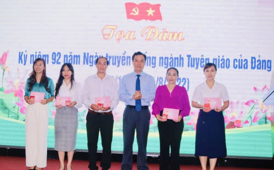 Quảng Ngãi: Gặp mặt Kỷ niệm 92 năm Ngày truyền thống ngành Tuyên giáo của Đảng