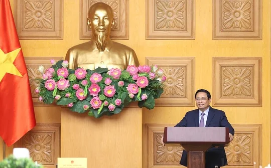 Thủ tướng Phạm Minh Chính đối thoại với doanh nghiệp Hàn Quốc