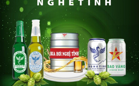 Nhà máy Bia Hà Nội - Nghệ Tĩnh với mẻ bia đầu tiên