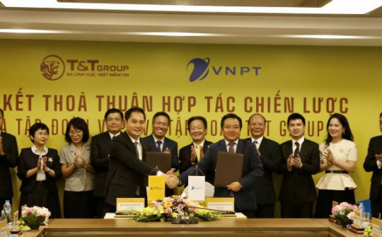 T&T Group hợp tác chiến lược toàn diện với VNPT