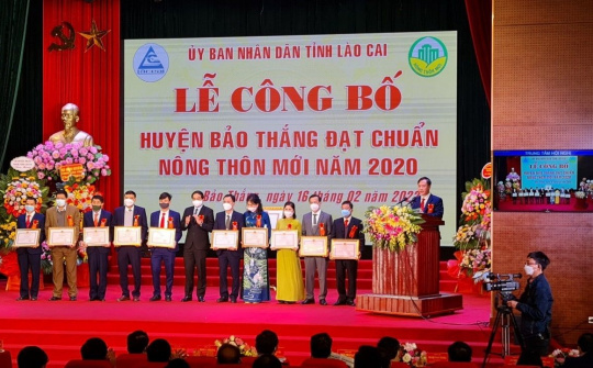 Bảo Thắng: “Toàn dân đoàn kết xây dựng đời sống văn hóa”