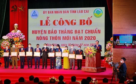 Bảo Thắng: “Toàn dân đoàn kết xây dựng đời sống văn hóa”