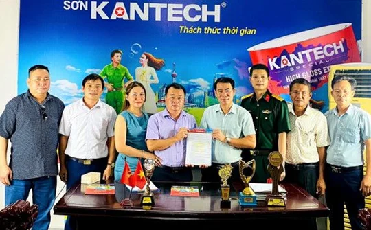 Sơn Kantech ký kết hợp tác mở Tổng kho miền Nam