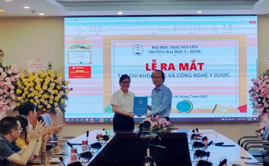 Đại học Y-Dược, Đại học Thái Nguyên: Ra mắt Tạp chí Khoa học và Công nghệ Y Dược