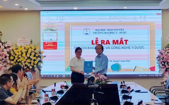 Đại học Y-Dược, Đại học Thái Nguyên: Ra mắt Tạp chí Khoa học và Công nghệ Y Dược