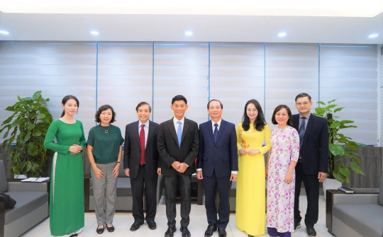 Trường Đại học Nội vụ Hà Nội tiếp đón Đoàn công tác Singapore và Quỹ Temasek