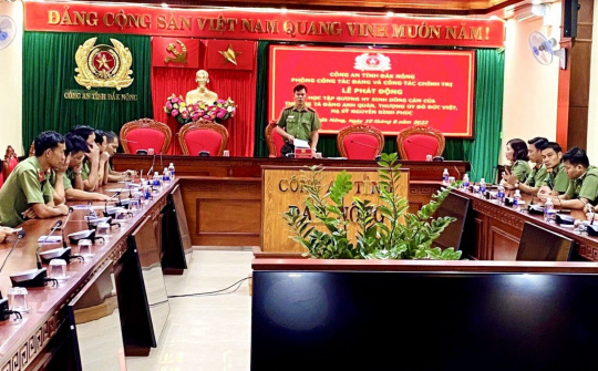 Học tập gương hy sinh dũng cảm của 3 CBCS Công an thành phố Hà Nội