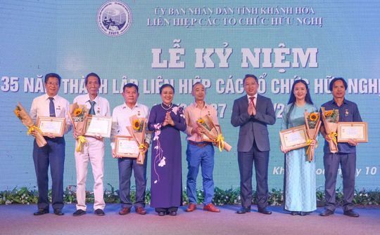 Kỷ niệm 35 năm thành lập Liên hiệp Các tổ chức hữu nghị tỉnh Khánh Hòa