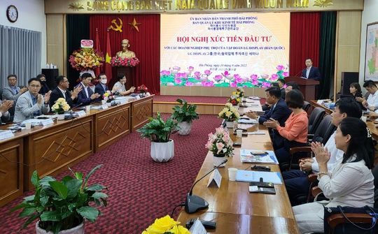LG Hải Phòng “mời gọi” thêm các doanh nghiệp phụ trợ vào chuỗi cung ứng